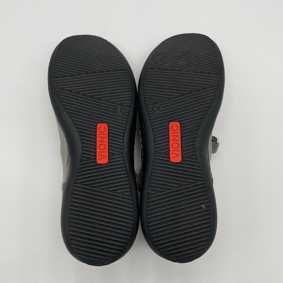 Vionic Judith Mary Jane Shoes - Metallic - US 7 - Picture 6 of 10